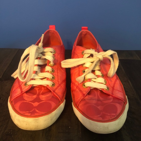 Coach Shoes - Coach Suzzy tennis shoe/sneaker in pink